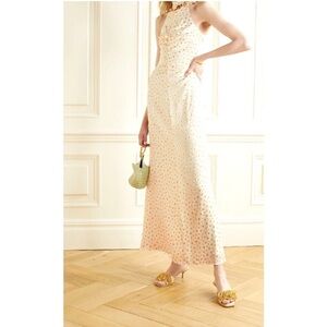 white christmas dresses STAUD, Le Sable Dress in Starry Night, Size XL main image 1